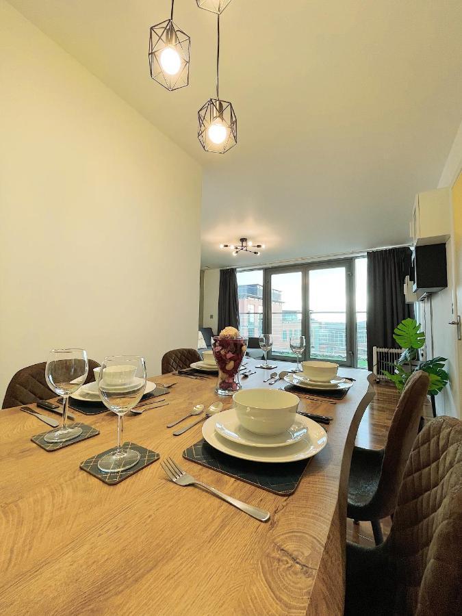 Insta-Style Penthouse With Balcony Or 2B Apartment With Balcony Birmingham City Centre 외부 사진