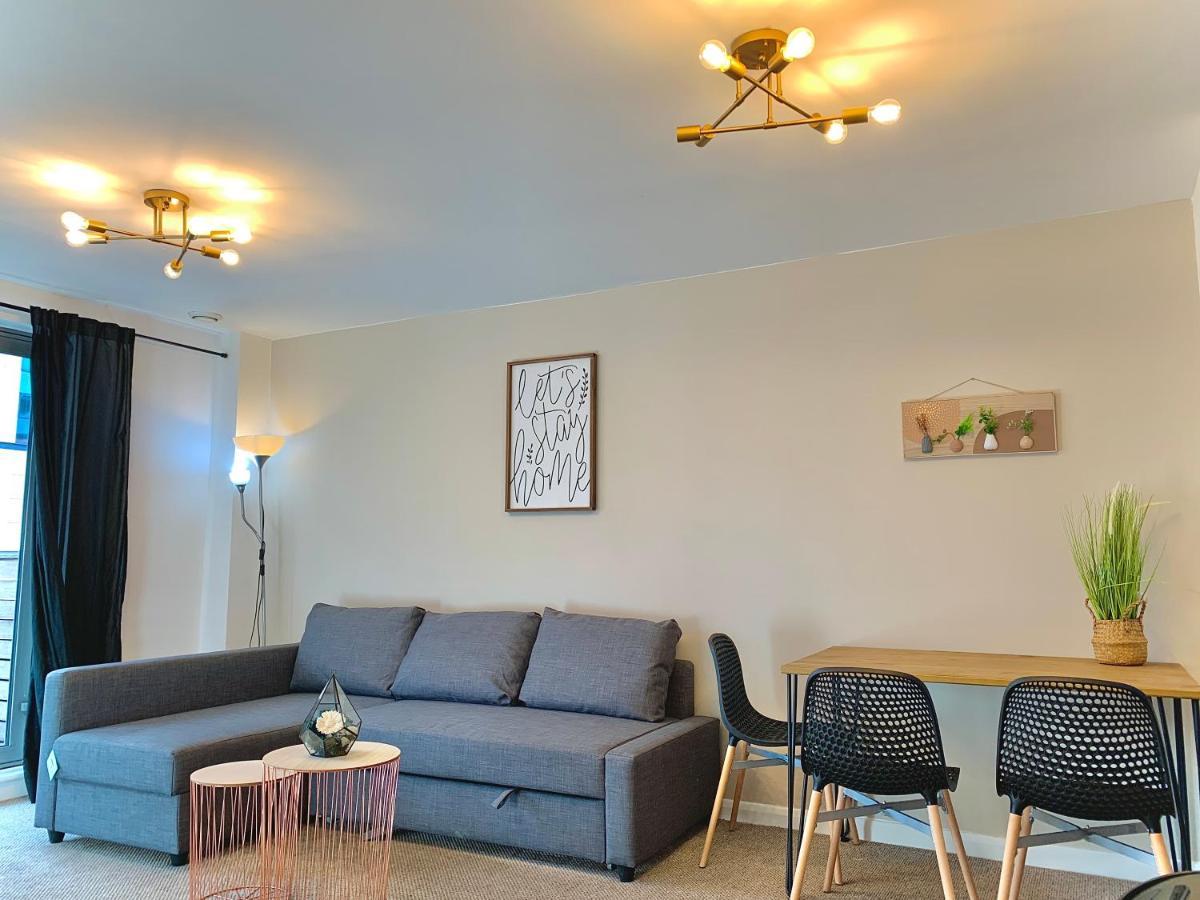 Insta-Style Penthouse With Balcony Or 2B Apartment With Balcony Birmingham City Centre 외부 사진